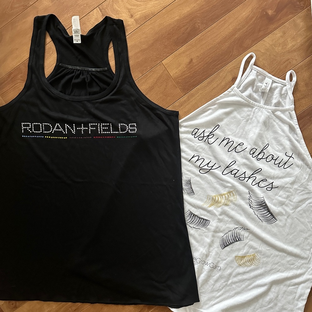 ⭐️3/$20 Rodan & Fields tank bundle NWOT
